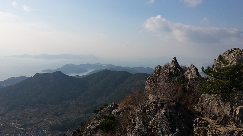 Tongyeong of South Sea offshore Korea
