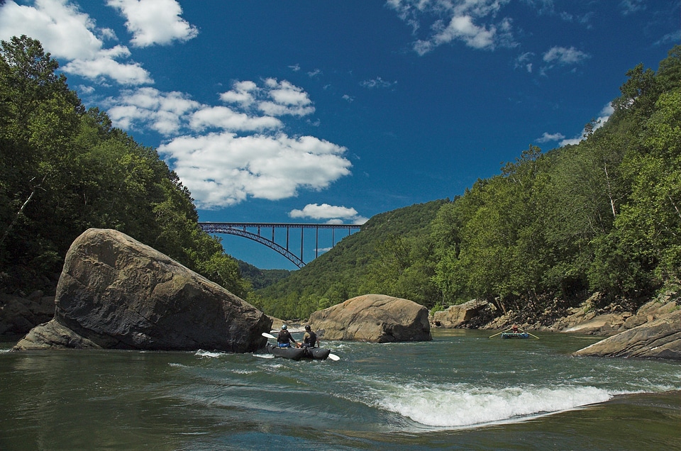 New River Gorge Bridge at Fayette Station