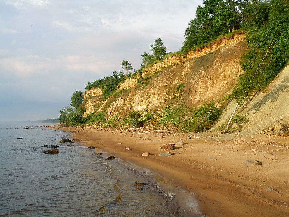 Beautiful landscape at the north coast of Ponta de Sao Lourenco