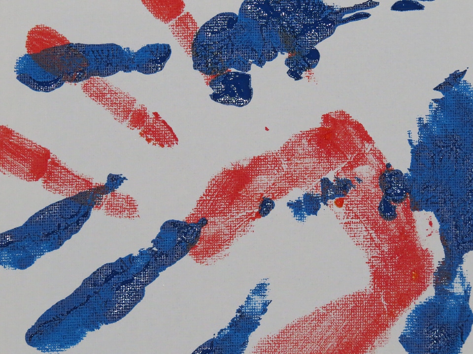 Watercolor reprint red