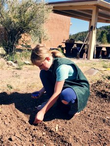 Friends of Tijeras Pueblo Garden Planting Day