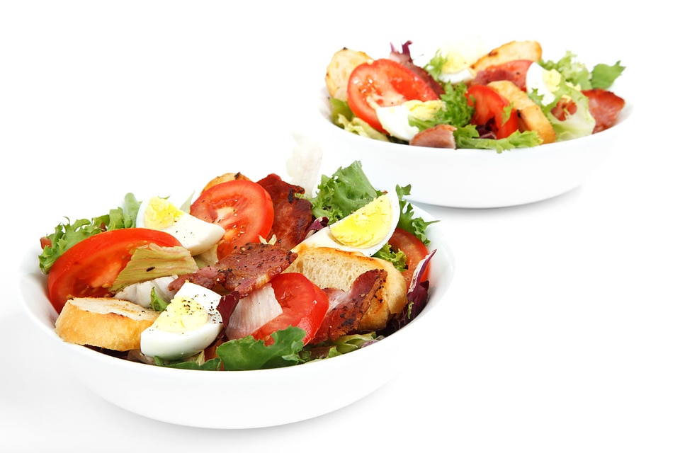 Fresh Salad In Bowl