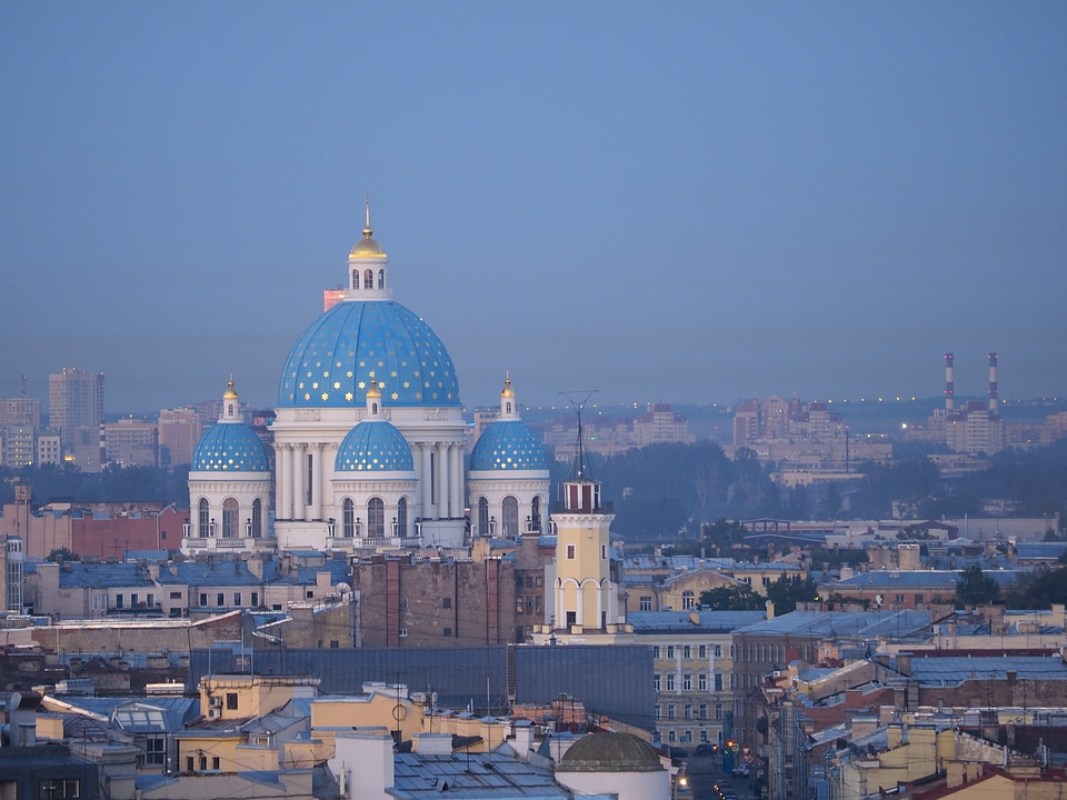 View of Russian Orthodox Cathedral of Saint Nicolas