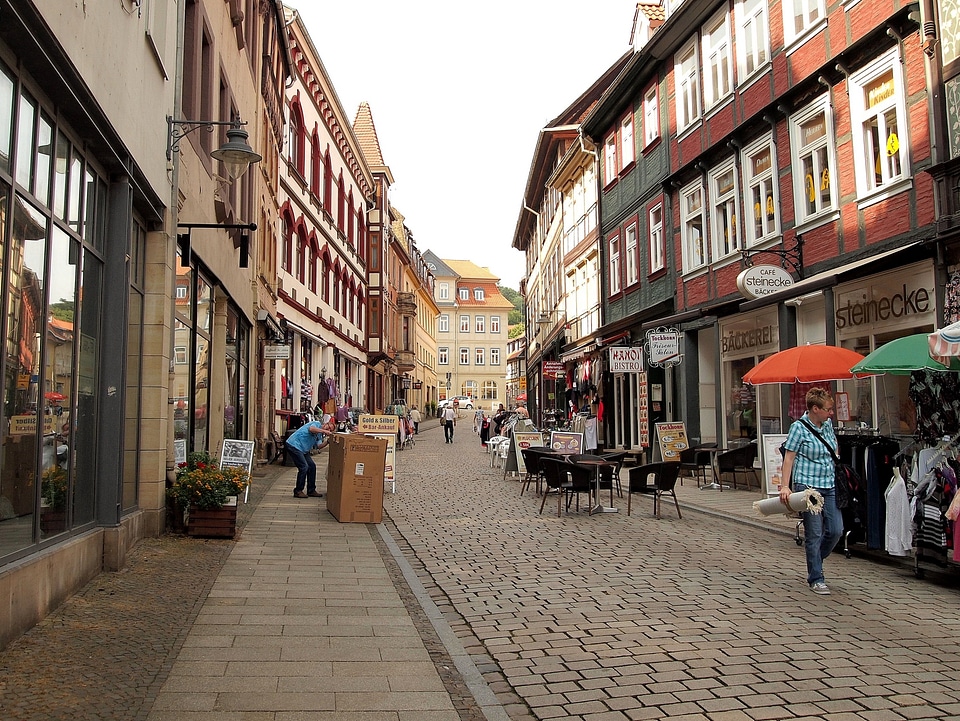 Health Resort town in Blankenburg Germany