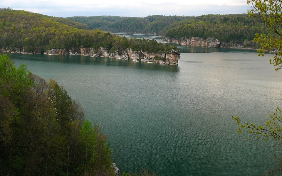 Summersville Lake in West Virginia