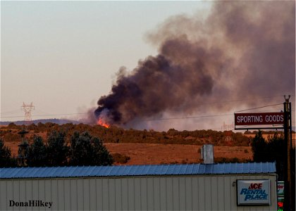 Fire on the Meeker Dome