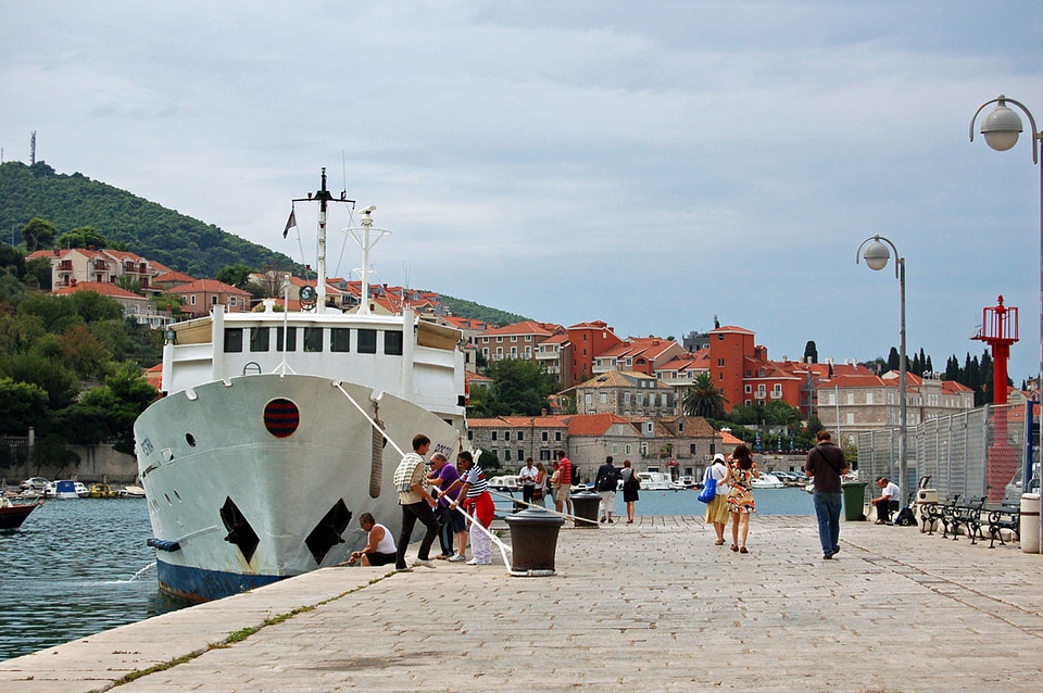 Dubrovnik Cruise Port - just an ordinary day