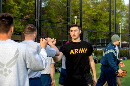 OSU Army vs Air Force ROTC Baseball Game - Spring 2022 photo