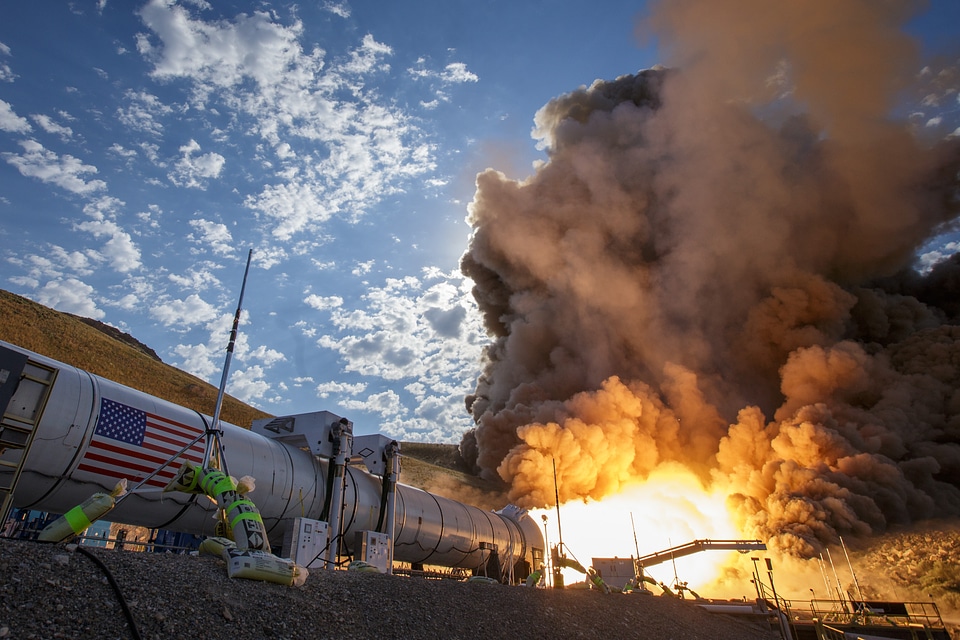 Space Launch System Rocket