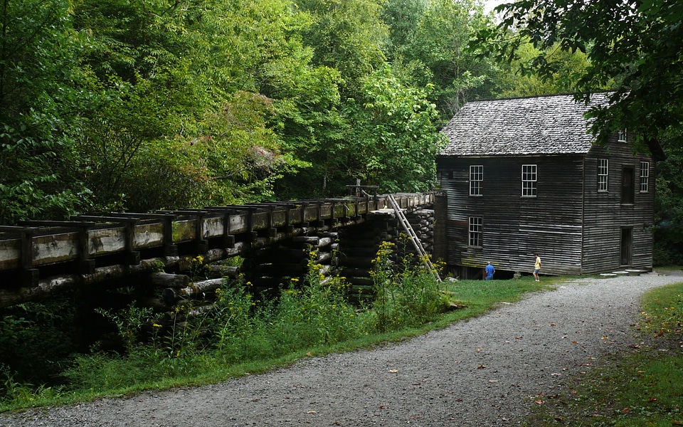 Mingus Mill in Great Smoky Mountains National Park