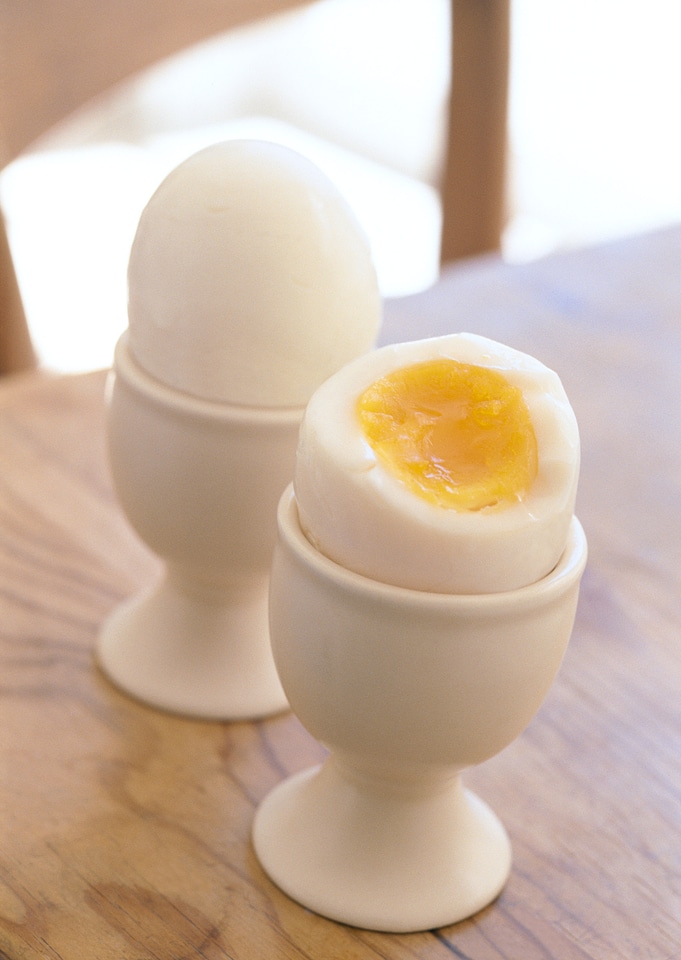 Two Boiled Egg in Eggcup