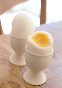 Two Boiled Egg in Eggcup photo