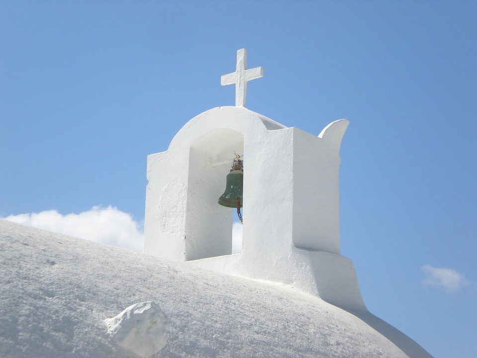Greece marine church