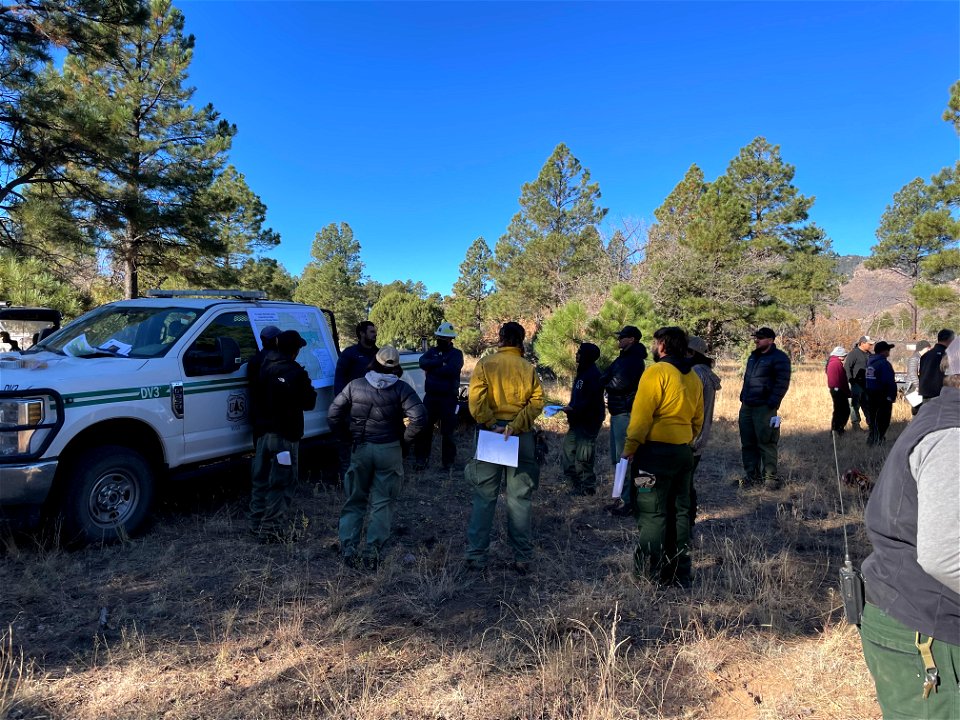 Mountainair RD Thunderbird Area Prescribed Burn
