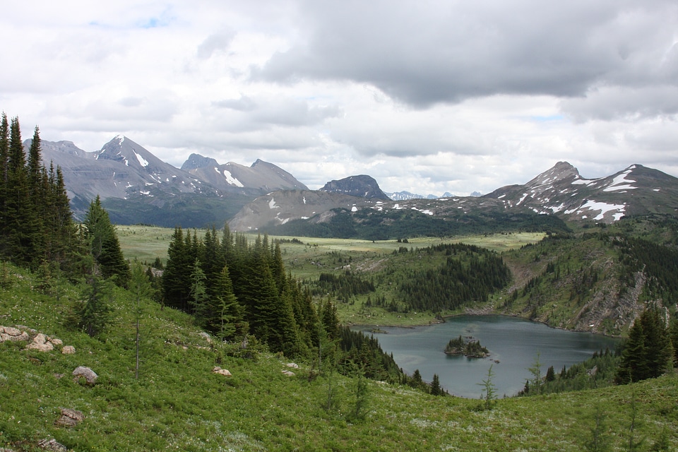 Mountain scenery of Banff National park,Alberta Canada