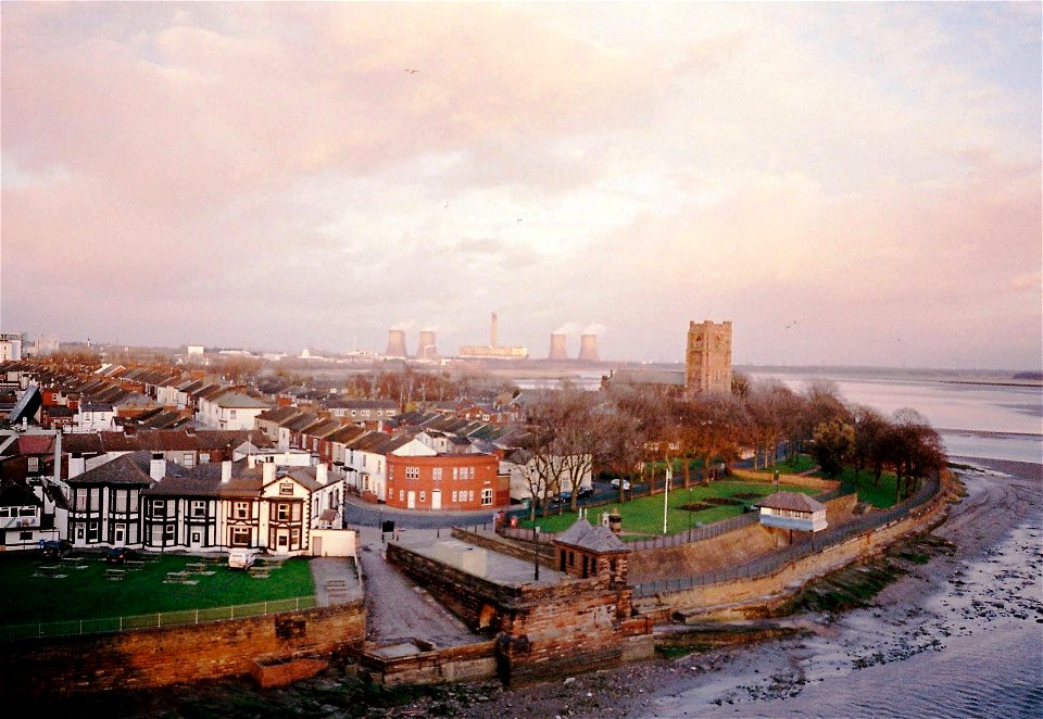 Widnes from Runcorn Bridge