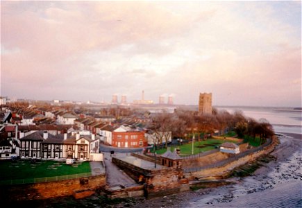 Widnes from Runcorn Bridge