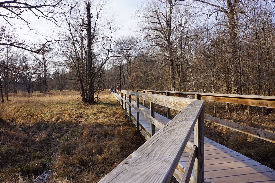 Wooden bridge Manassas National Battlefield Park