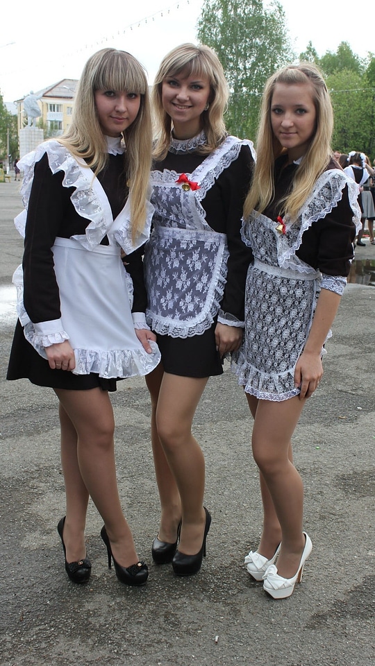 Russian cuty school girls