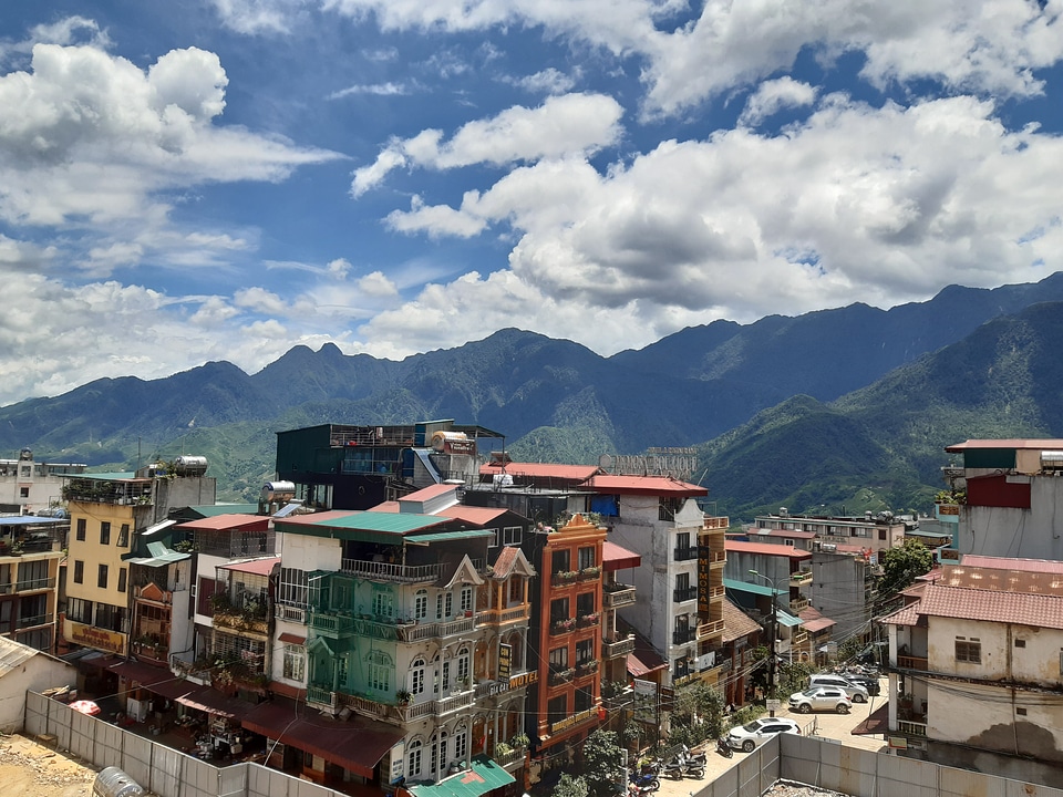 SaPa is a town in the Hoang Lien Son Mountain in Vietnam