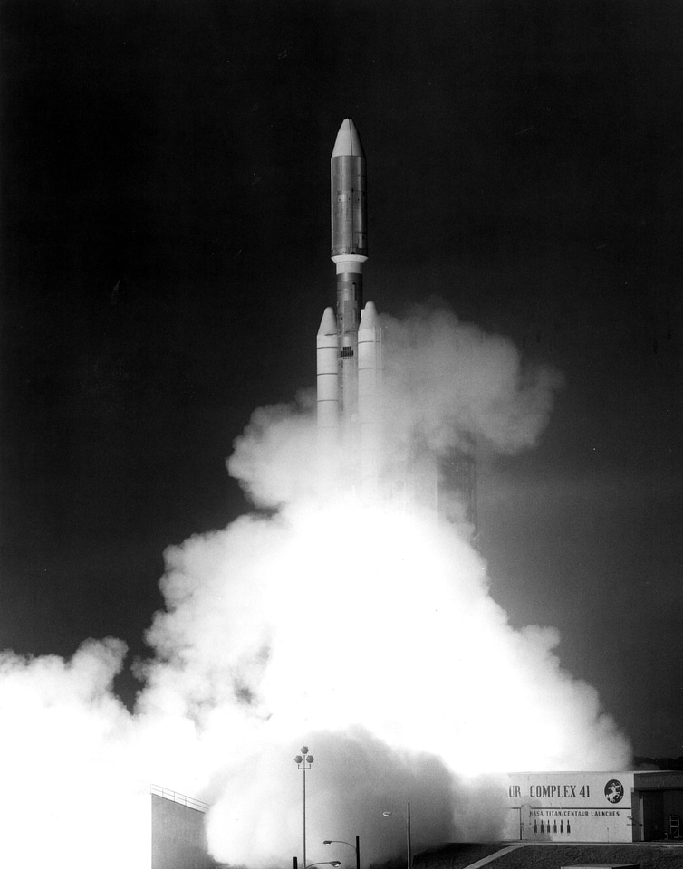 Voyager-1 was launched atop Titan