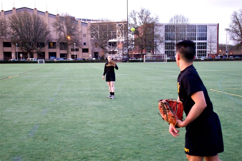 OSU Army softball tryouts