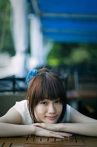 Beautiful Chinese Girl Posing