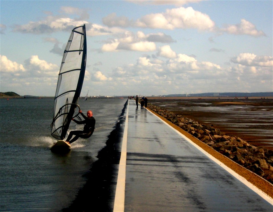 Windsurfer - West Kirby Marine Lake