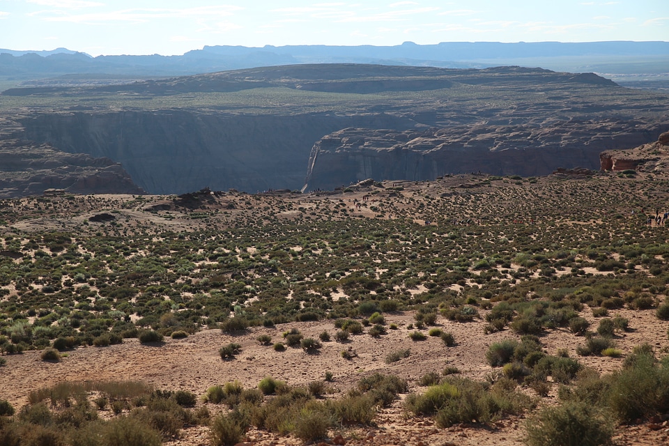 Horseshoe Bend Hike Road in Glen Canyon