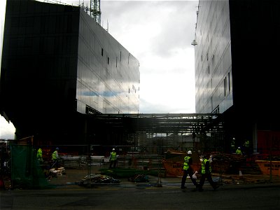 Building Site - Mann Island Project