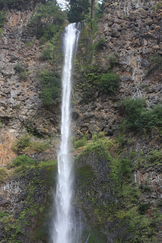 Scenic Multnomah Falls in Oregon