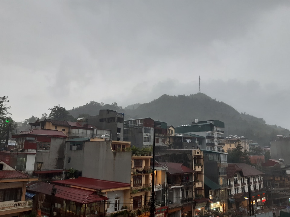 SaPa is a town in the Hoang Lien Son Mountain in Vietnam
