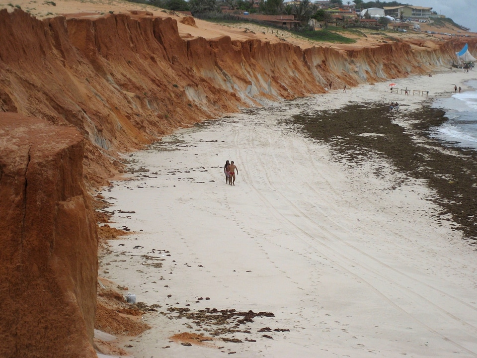 Red Cliff Canoa Quebrada Brazil