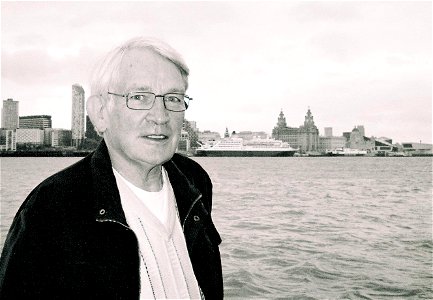 Dad on the Mersey