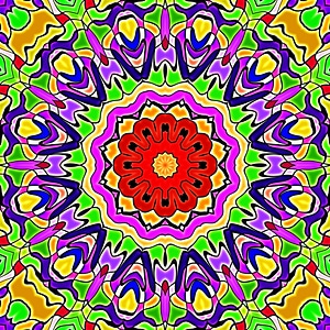 Colorful Kaleidoscope photo