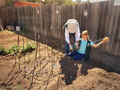 Friends of Tijeras Pueblo Garden Planting Day