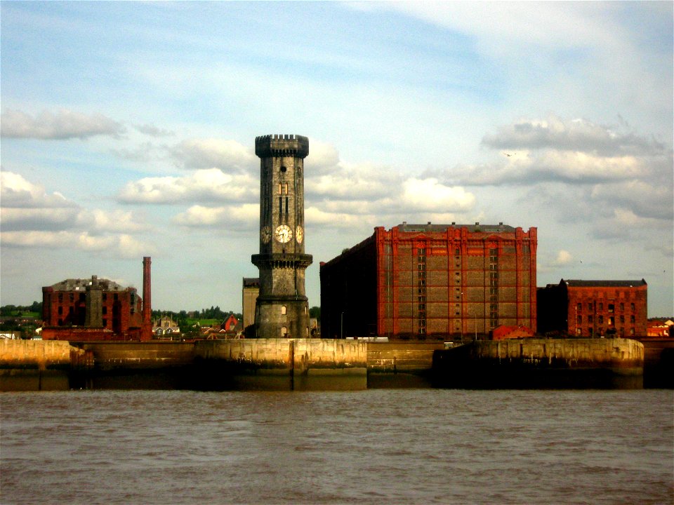 Clock Tower and Stanley Dock Tobacco Warehouse photo