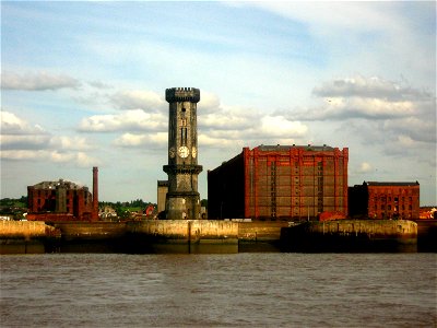 Clock Tower and Stanley Dock Tobacco Warehouse photo
