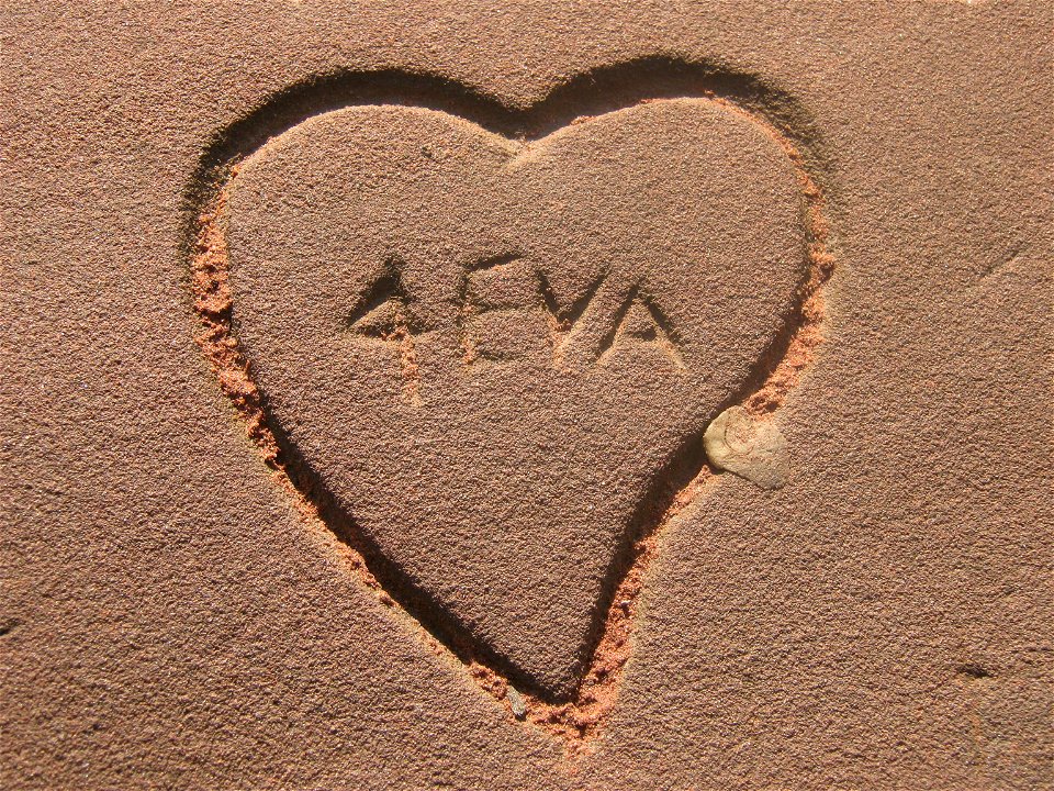 Thor's Stone - Engraved Heart