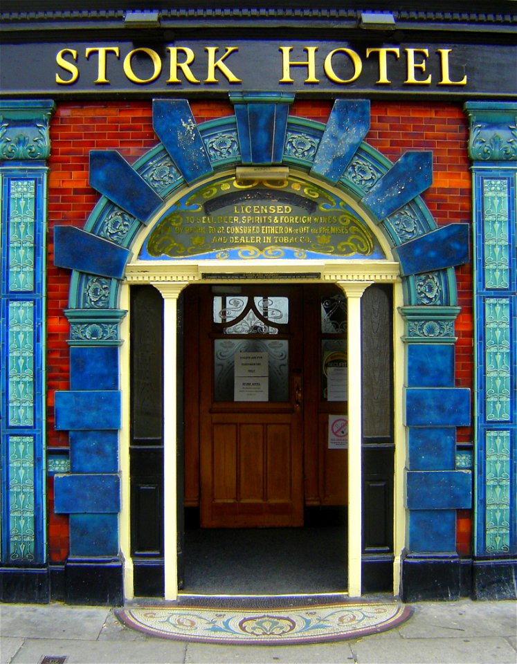 Pub Door - Stork Hotel