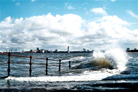 Wave at New Brighton