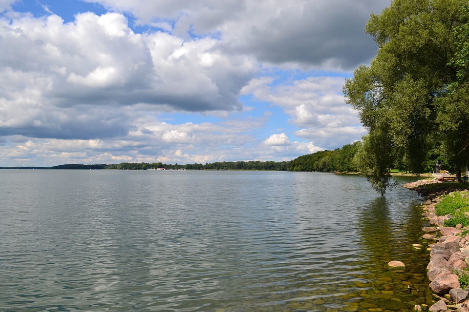 Drawsko Lake in Poland