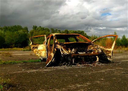 Wrecked Car photo