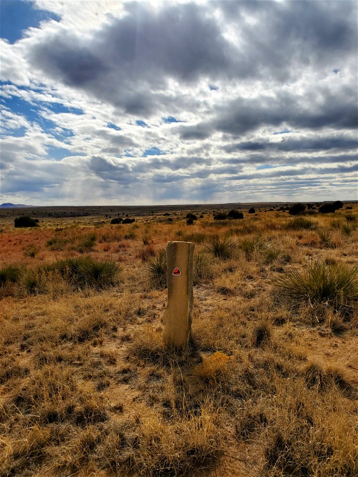 Santa Fe National Trail marker