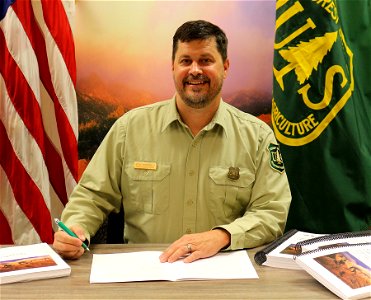 Signing of the Record of Decision for Revised Forest Land Management Plan photo