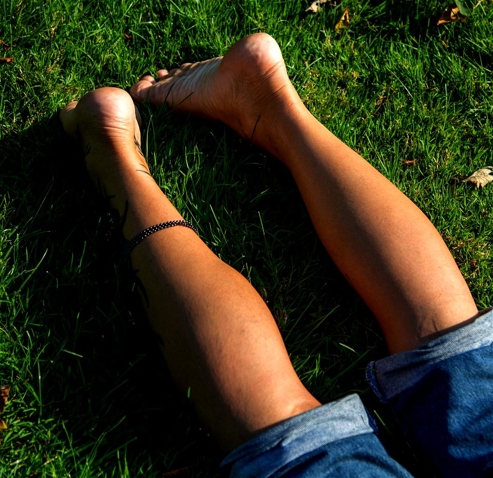male feet