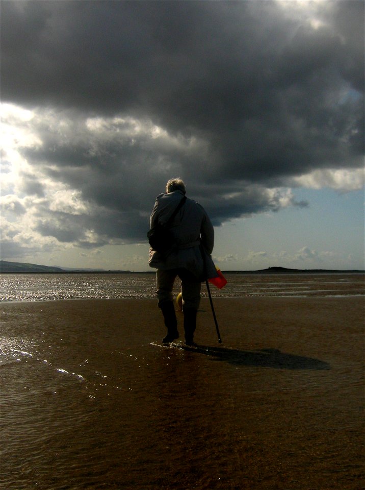 Dad - West Kirby Beach
