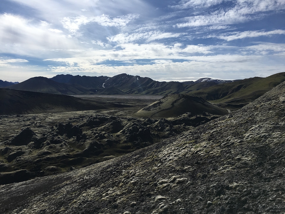 Icelandic landscape Landmannalaugar, Iceland photo