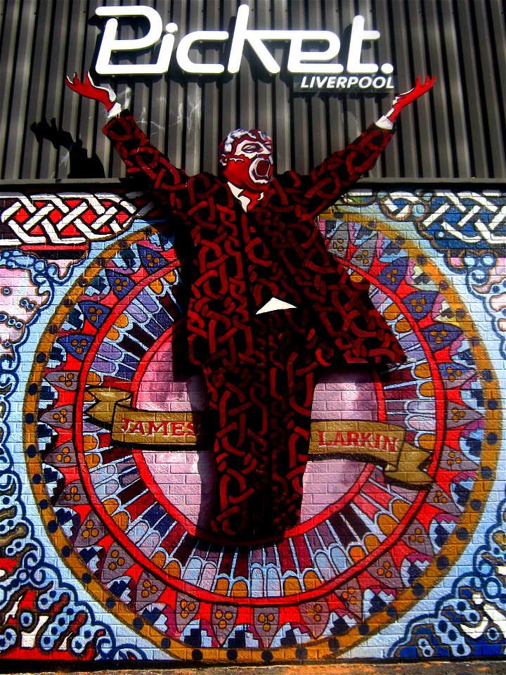 James Larkin - Liverpool Irish Mural