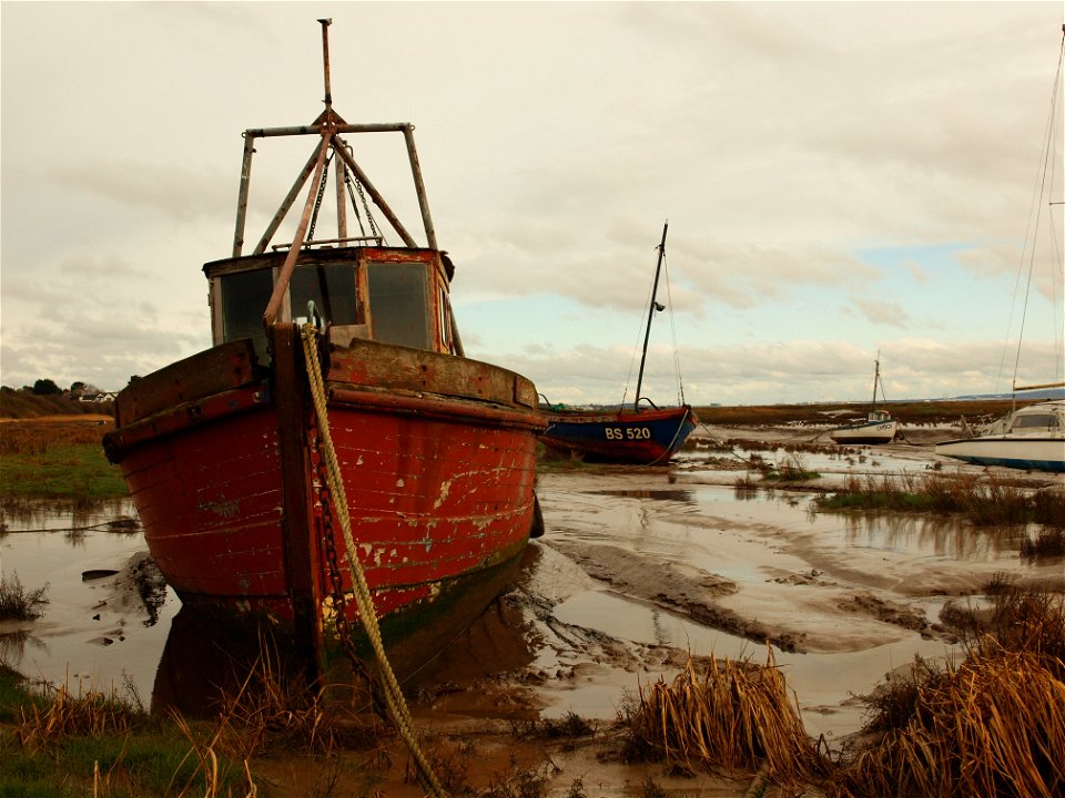 Fishing Boats at Shelldrakes